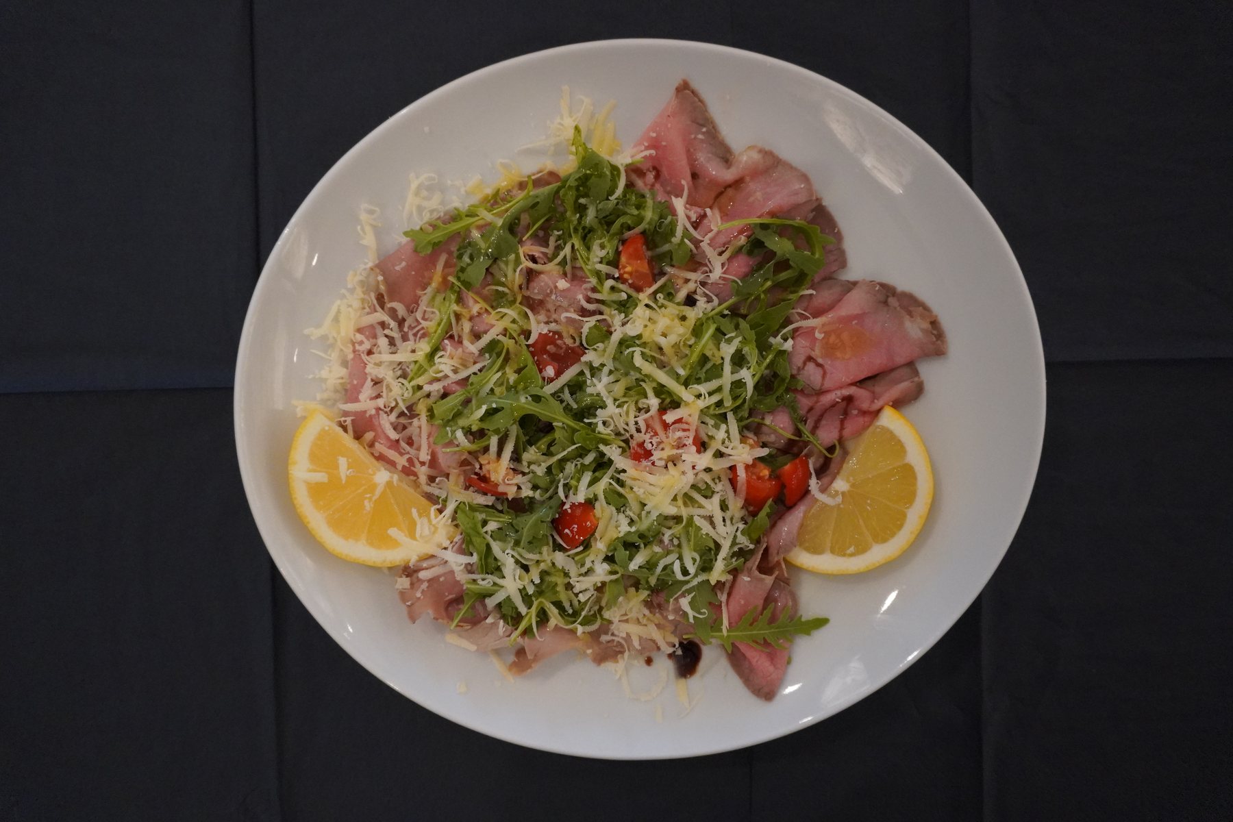Crudo e mozzarella